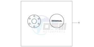 CB600F9 Europe Direct - (ED) drawing CRANKCASE*NHA84P*