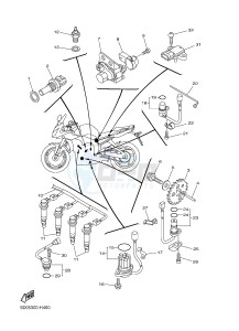 FZ1-S FZ1 FAZER 1000 (2DV6) drawing ELECTRICAL 1