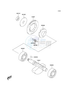 KFX400 KSF400A6F EU drawing Balancer