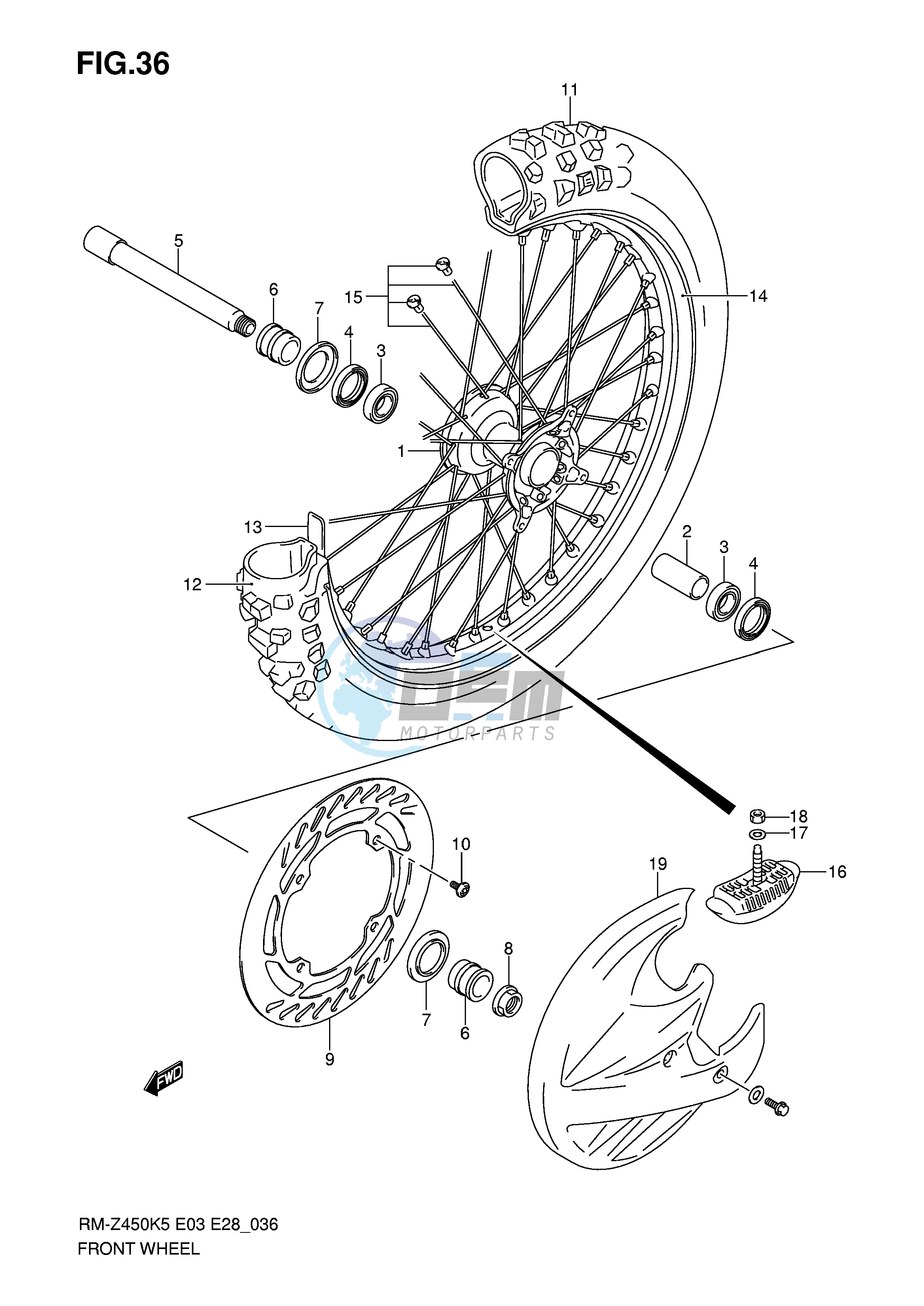 FRONT WHEEL