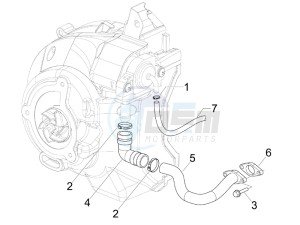 Runner 200 ST 4t e3 drawing Secondairy air box