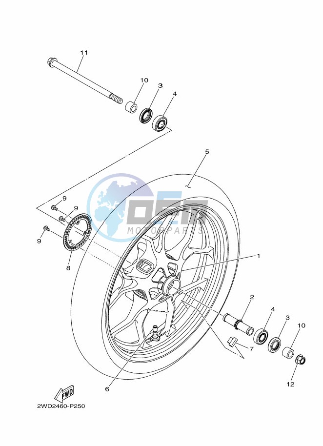 FRONT WHEEL