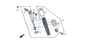 SGX50 drawing REAR CUSHION