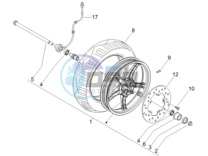 Front wheel