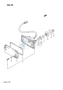 LT230E (E28) drawing TAIL LAMP