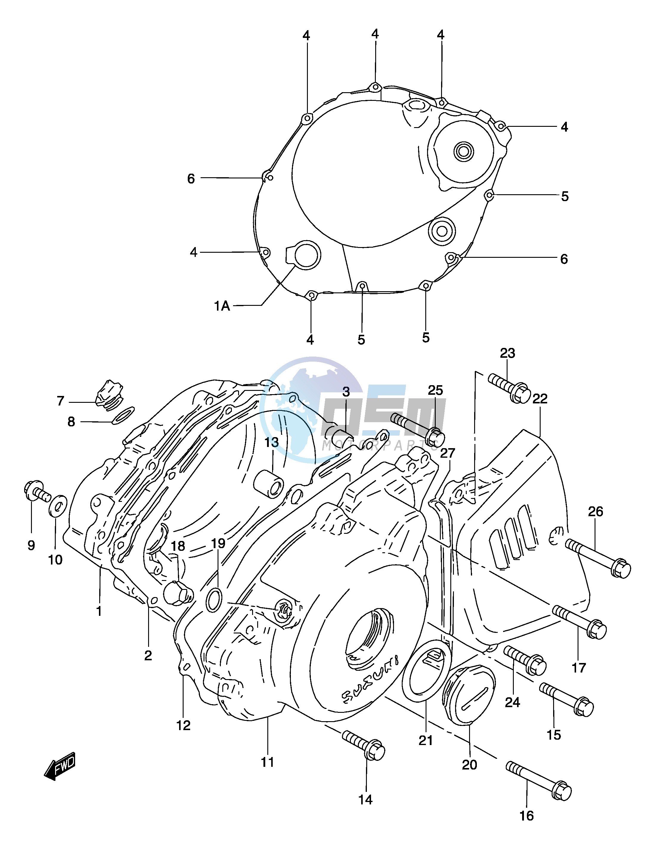 CRANKCASE COVER