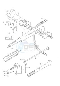 DF 30 drawing Tiller Handle