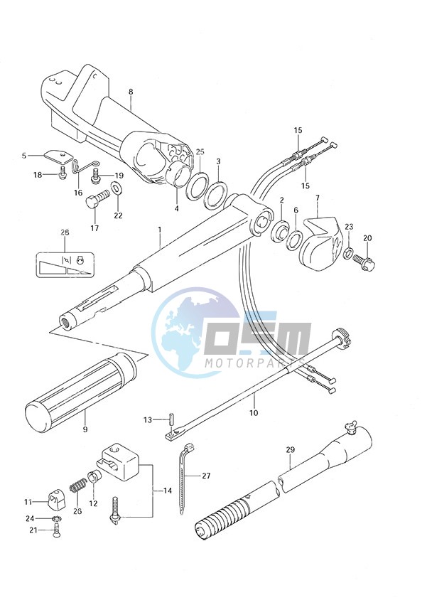 Tiller Handle