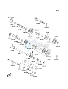 KVF300 KVF300CCF EU drawing Transmission