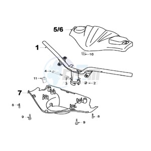 FIGHT E drawing HANDLEBAR