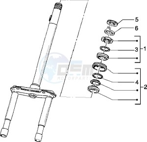 Zip electric 0 drawing Steering bearing ball tracks