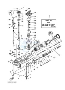 F100BETX drawing PROPELLER-HOUSING-AND-TRANSMISSION-1