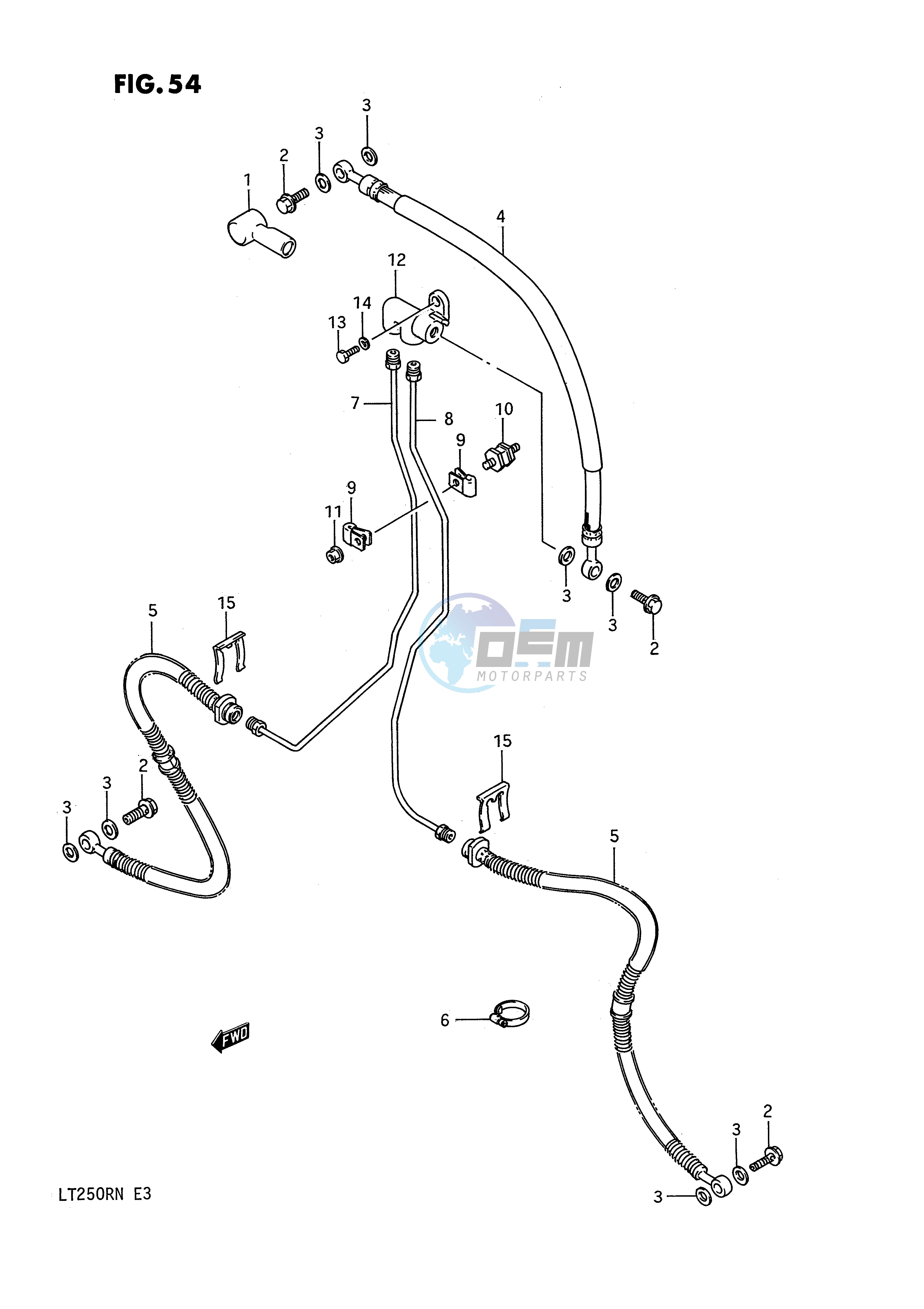 FRONT BRAKE HOSE