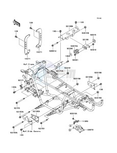 KVF360 KVF360B9F EU drawing Engine Mount