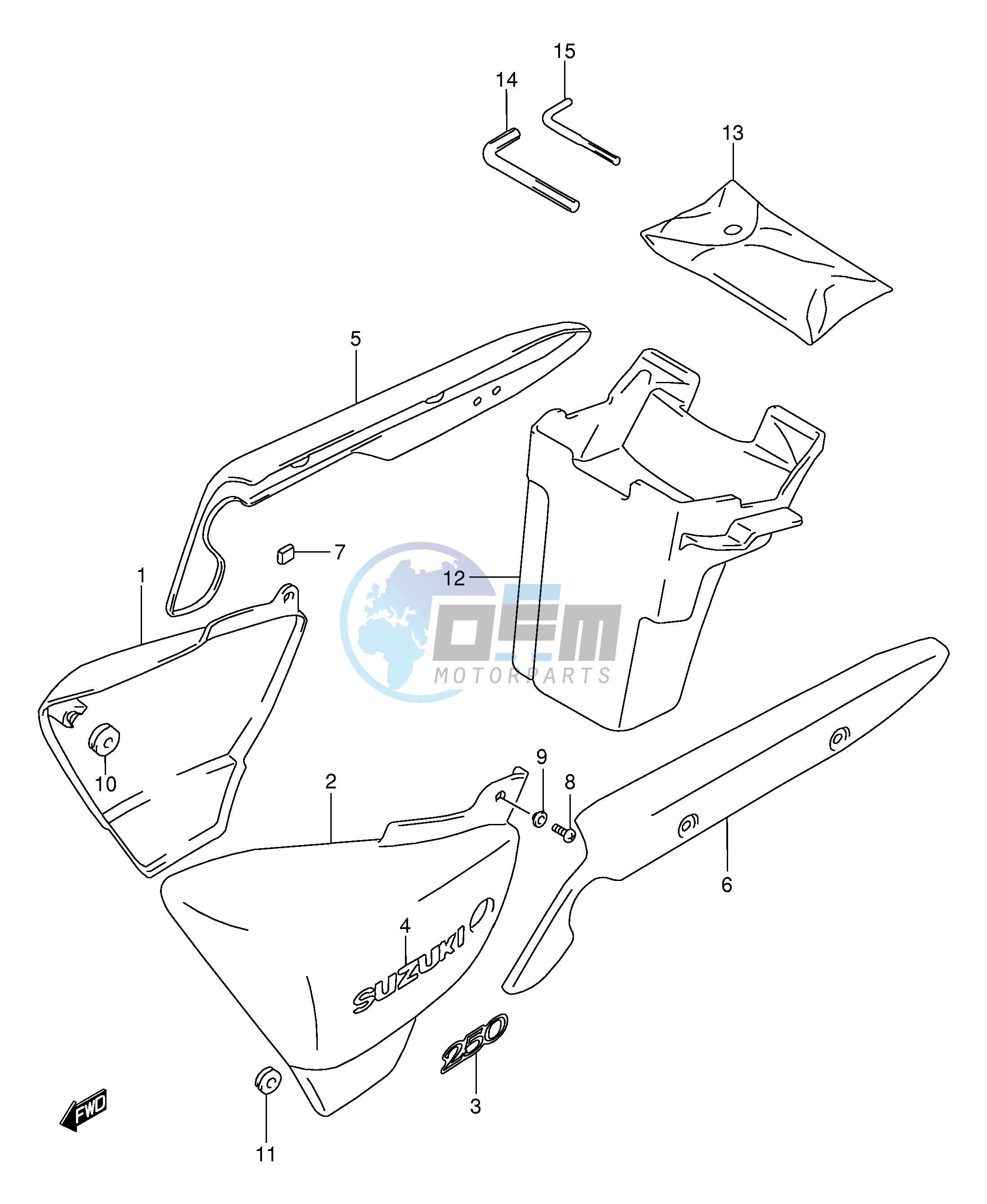 FRAME COVER (MODEL Y)