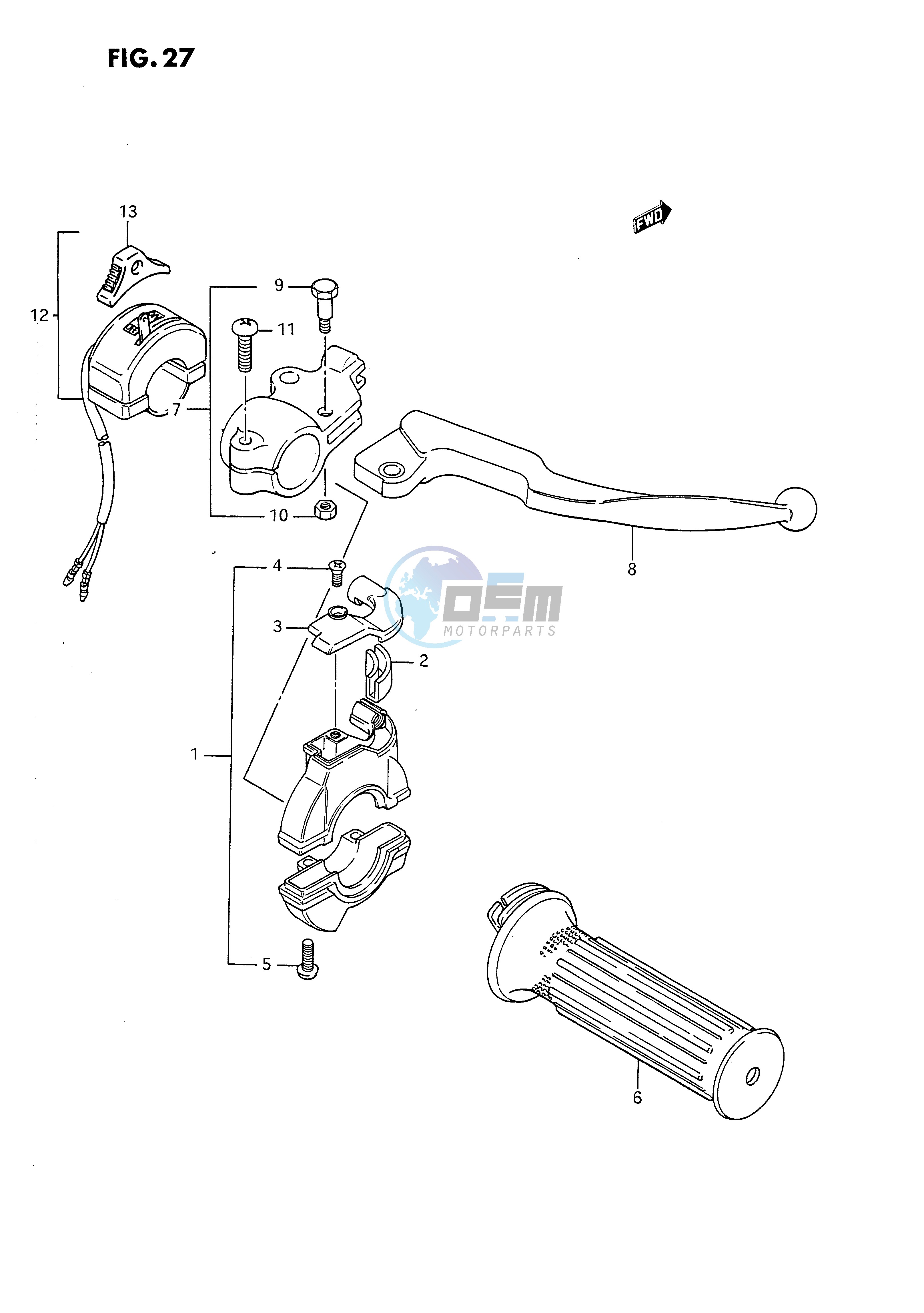 RIGHT HANDLE SWITCH