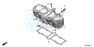 CB1100CAH UK - (E) drawing CYLINDER