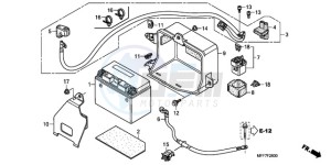 XL700V9 F / CMF drawing BATTERY