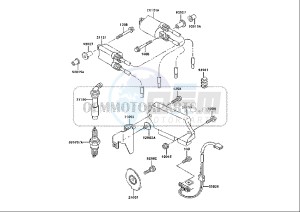 ZZR 600 (EU) drawing ELECTRICAL DEVICES IGNITION