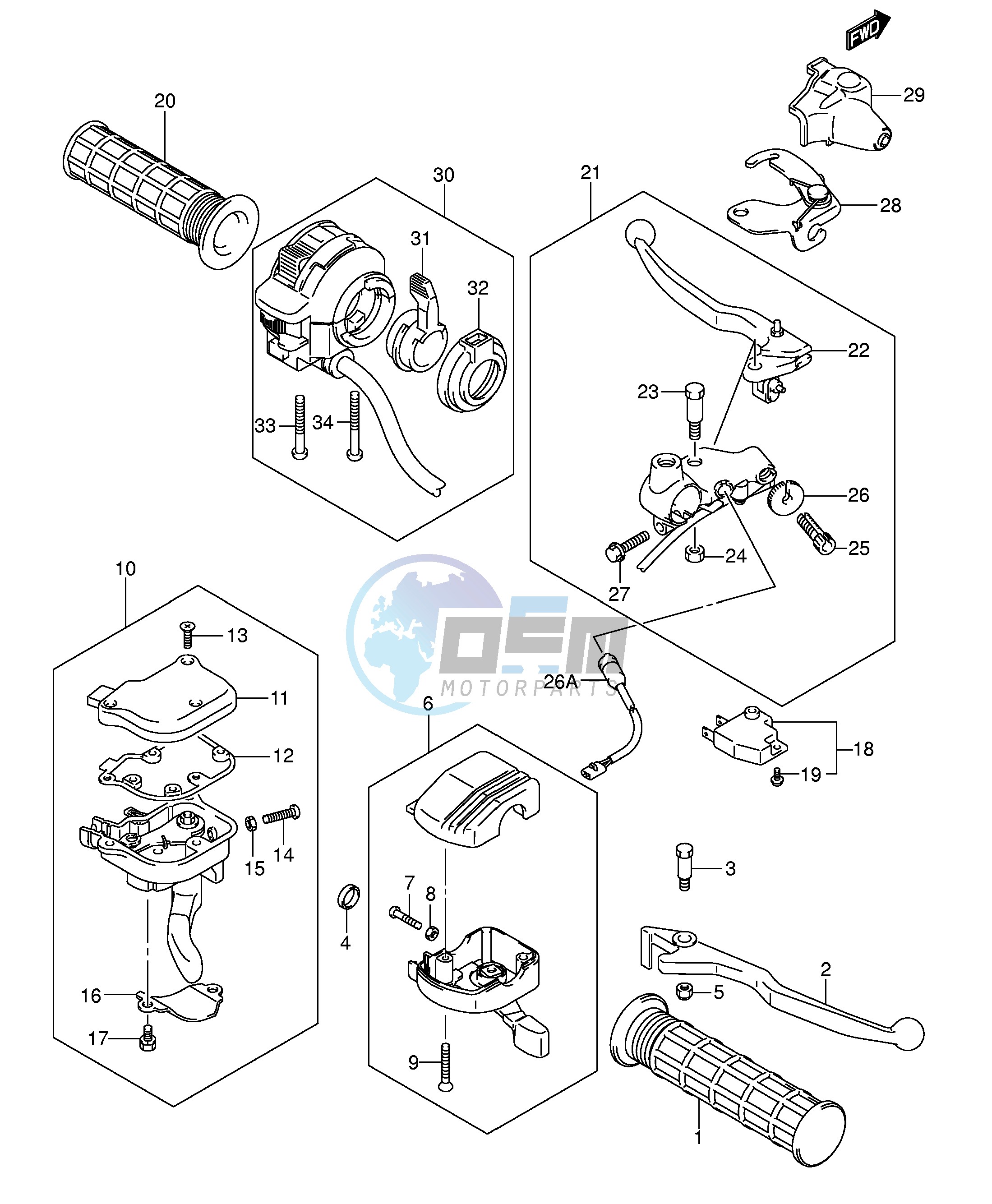 HANDLE LEVER