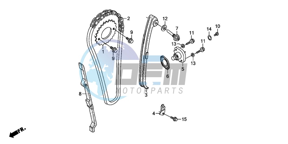 CAM CHAIN/TENSIONER