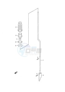 DF 6 drawing Shift Rod