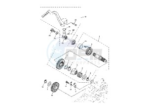 WR F 250 drawing KICK STARTER