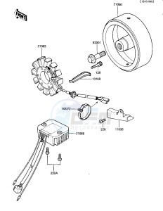 KZ 440 G (G1) drawing GENERATOR_REGULATOR