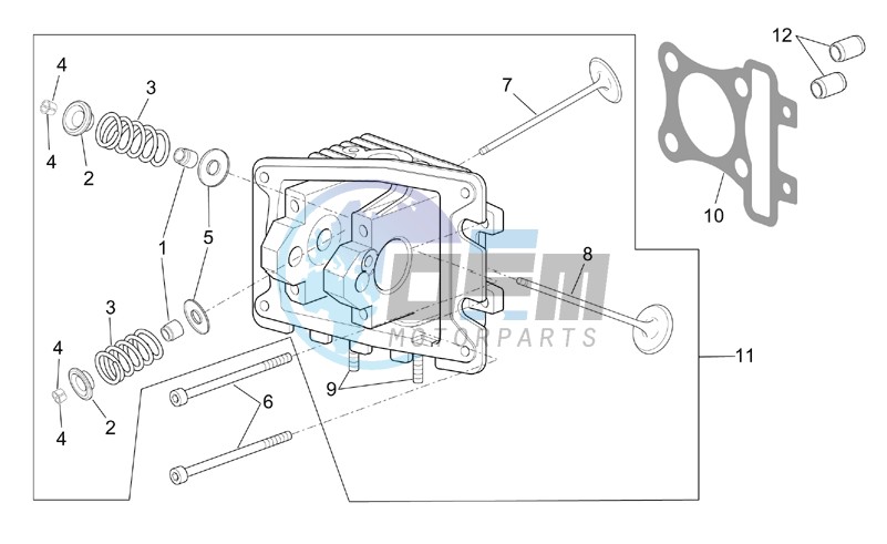 Cylinder head - valves