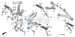 CBR1000RR9 France - (F / MK) drawing STEP