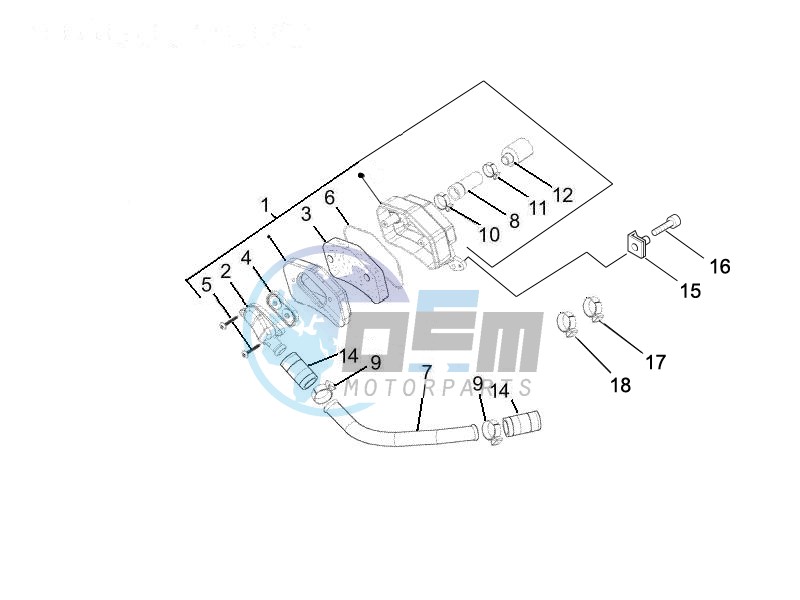 Secondary air box