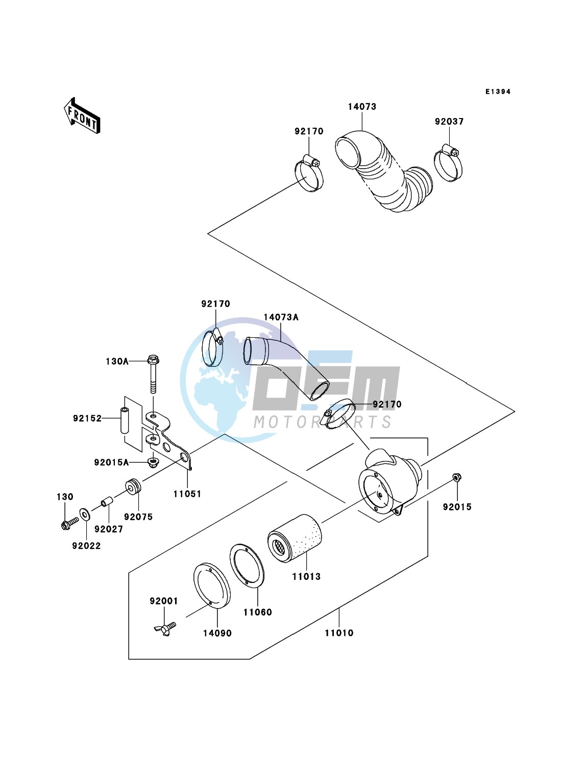 Air Cleaner-Belt Converter