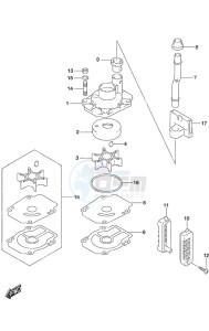 DF 25A drawing Water Pump