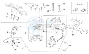 RSV 2 1000 SP drawing Lock hardware kit