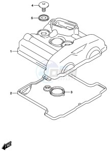 GSX-S125 drawing CYLINDER HEAD COVER