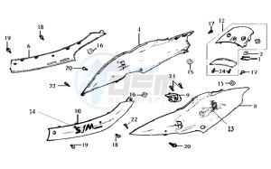 JET BASIX 50 drawing COWLING