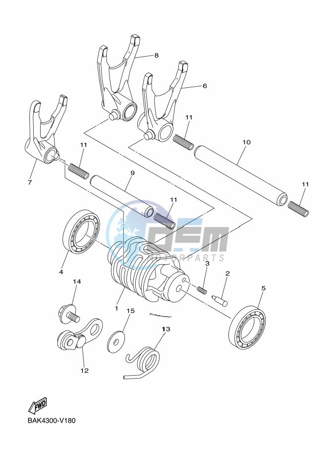 SHIFT CAM & FORK