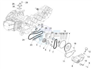 ZIP 50 4T NOABS E4 (EMEA) drawing Oil pump