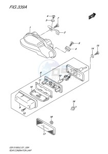 GSX-S1000F ABS EU drawing REAR COMBINATION LAMP