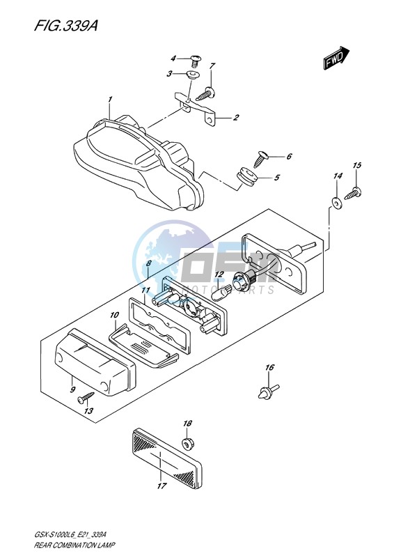 REAR COMBINATION LAMP