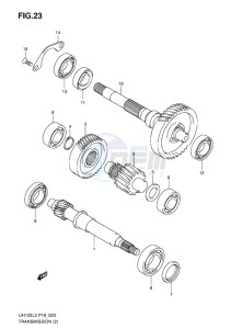 UH125G BURGMAN EU drawing TRANSMISSION (2)