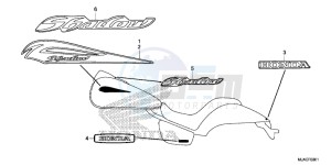 VT750C2SE Shadow - VT750C2S-E UK - (E) drawing EMBLEM (VT750C2B/ C2S)