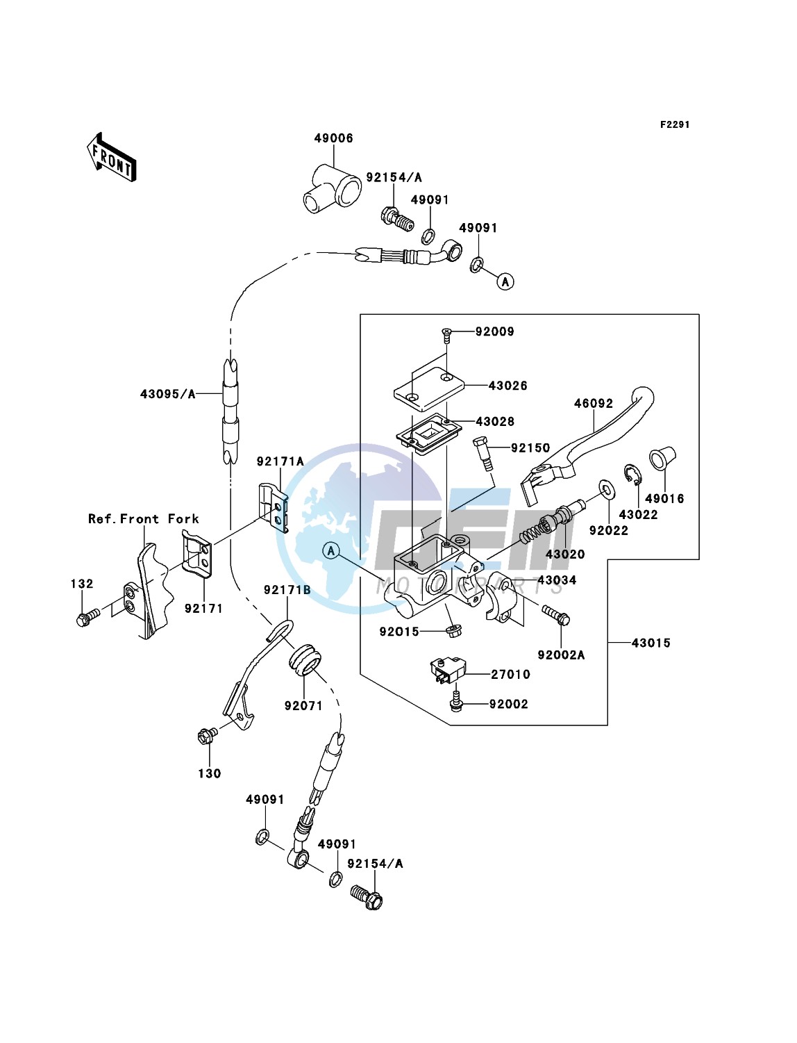 Front Master Cylinder