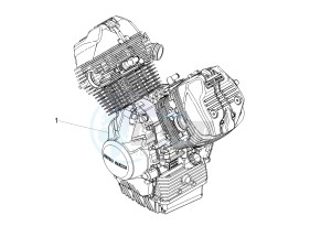 V7 III Anniversario 750 e4 (EMEA) drawing Engine-Completing part-Lever