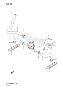 GSX-R750 (E2) drawing 2ND AIR