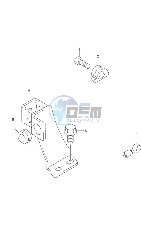 Remocon Cable Holder w/Remote Control