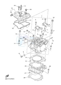 WR450F (2GC7 2GC8 2GC9 2GC9) drawing CYLINDER