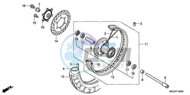 FRONT WHEEL