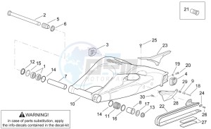 RSV 2 1000 drawing Swing arm