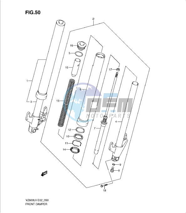 FRONT DAMPER